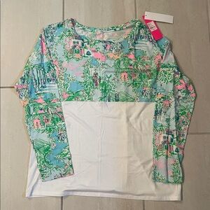Lilly Pulitzer Finn Top Lilly Loves Palm Beach